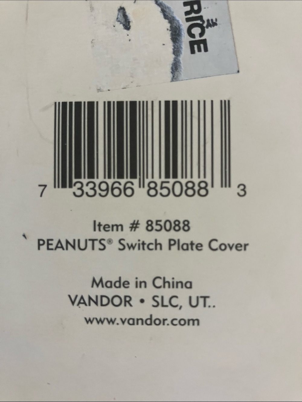 Peanuts Snoopy Joe Cool Light Switch Plate Cover - 3.5"x5" Red & Blue - Picture 2 of 6